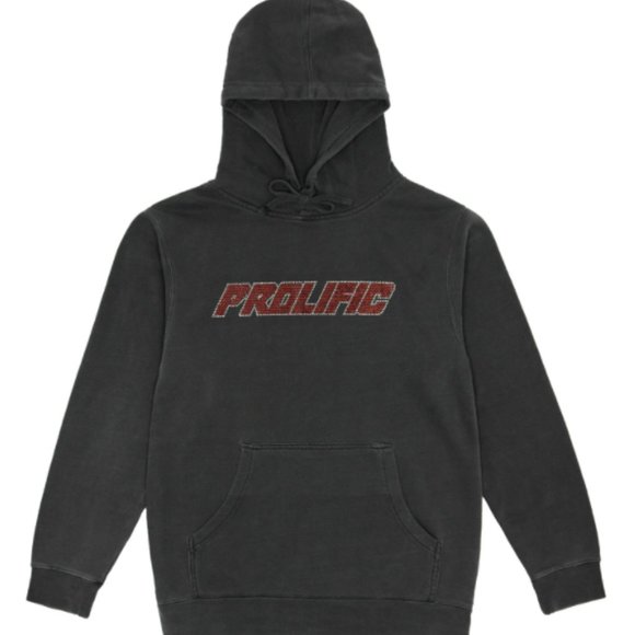 Hooded Sweatshirt Prolific Rhinestone Hoodie Prolific Rhinestone